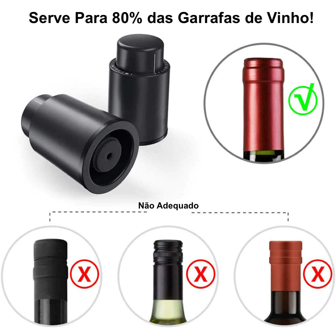 Rolha De Vinho a Vácuo